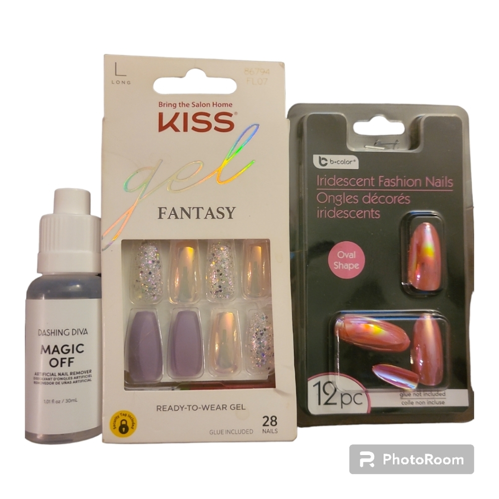 NWT Kiss gel fantasy Nails Bundle